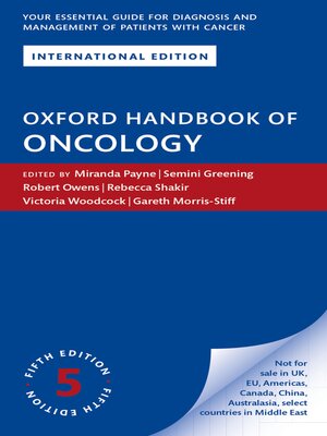 cover image of Oxford Handbook of Oncology